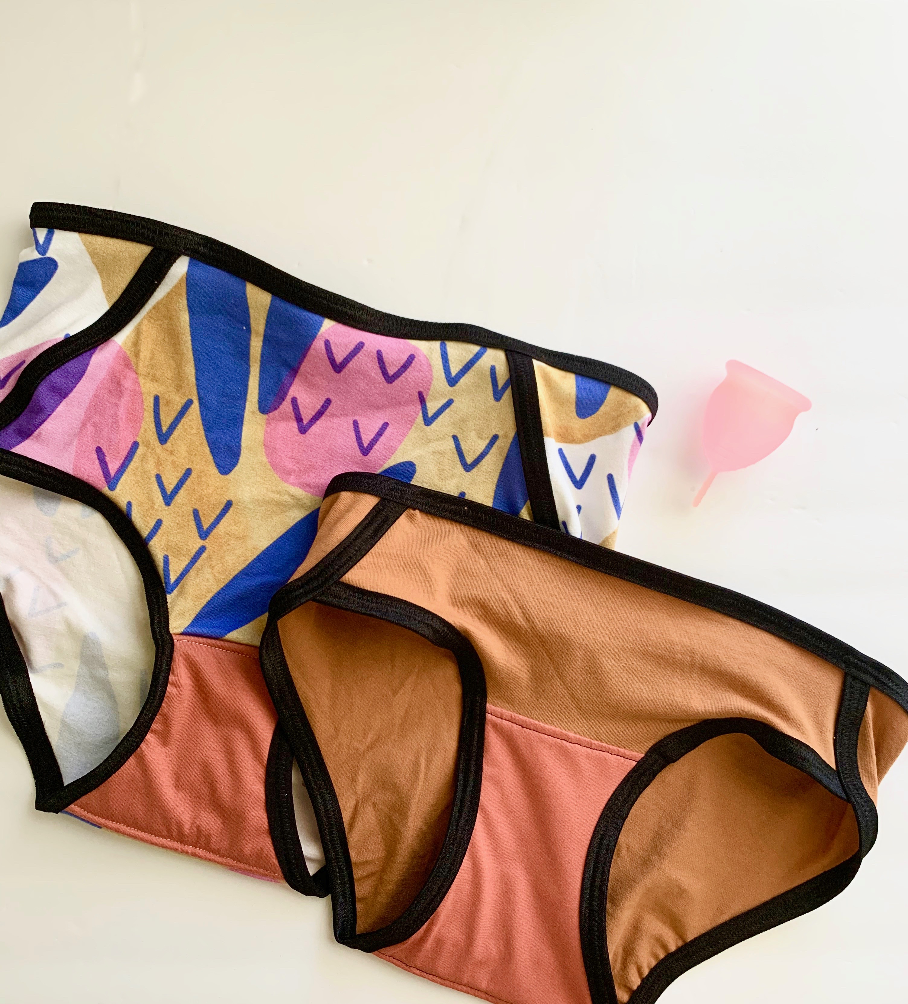 Period Panty/menstrual Pad Sewing Kit technical Gusset Fabrics ONLY Period  Pants Material DIY Period Menstrual Panties Kit -  Australia